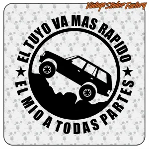 AUTOCOLLANT RANGE ROVER PARTOUT. ACHETEZ DES AUTOCOLLANTS EN VINYLE.