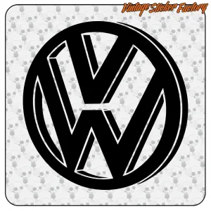 Pegatina VW Logo | Vinilo decorativo para coche