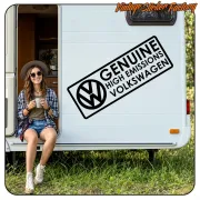 Genuine High Emissions Volkswagen Aufkleber