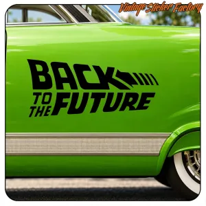 Sticker Back to the Future – Retour vers le futur