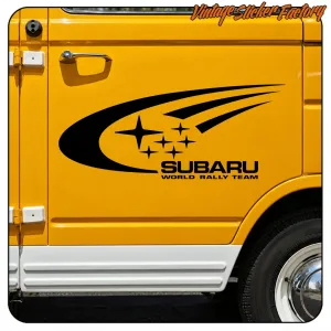 AUTOCOLLANT SUBARU WORLD RALLY TEAM. ACHETEZ DES AUTOCOLLANTS EN VINYLE.