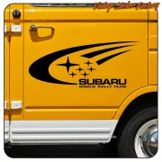AUTOCOLLANT SUBARU WORLD RALLY TEAM. ACHETEZ DES AUTOCOLLANTS EN VINYLE.
