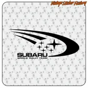 Pegatina Subaru World Rally Team decorativa