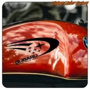 Decorative Subaru World Rally Team Sticker