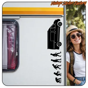 Pegatina Ford Transit. Comprar pegatinas.