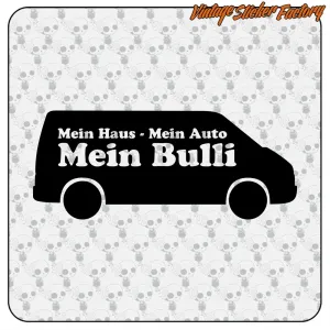 Pegatina Mein Bulli para furgoneta camper