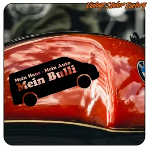 Mein Bulli Aufkleber für Camper