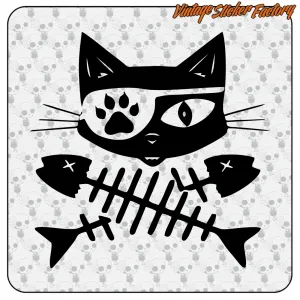 Pegatina GATOS RASPAS. Comprar pegatinas.