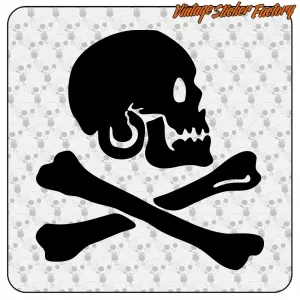 PIRATENSCHÄDEL AUFKLEBER. KAUFEN SIE VINYLAUFKLEBER.