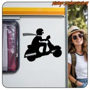 Pegatina Vespa. Comprar pegatinas.