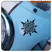AUTOCOLLANT SOLEIL MAYA. ACHETEZ DES AUTOCOLLANTS EN VINYLE.