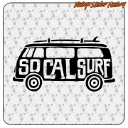 SOCAL SURF STICKER. BUY VINYL STICKERS.