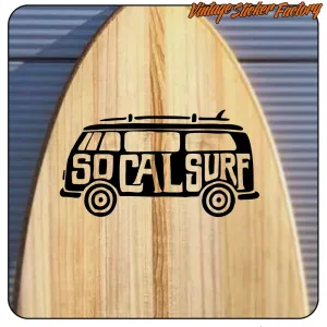 Pegatina SOCAL SURF. Comprar pegatinas.
