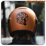 Just Ride Aufkleber | Café-Racer-Vinyl