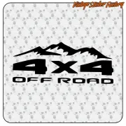 4X4 OFF ROAD 6 STICKER. BUY VINYL STICKERS.