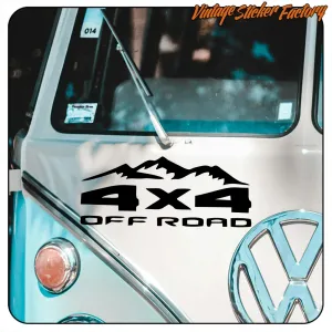 4X4 OFF ROAD 6 STICKER. BUY VINYL STICKERS.