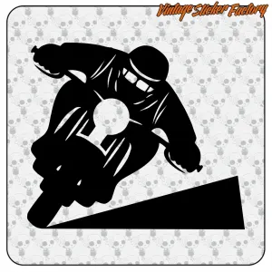 Café-Racer-Vinylaufkleber für Motorräder