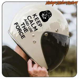 AUTOCOLLANT KEEP CALM THE FORCE. ACHETEZ DES AUTOCOLLANTS EN VINYLE.