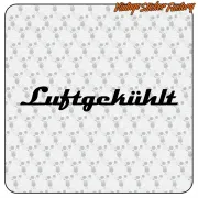 AUTOCOLLANT LUFTGEKUHLT -1. ACHETEZ DES AUTOCOLLANTS EN VINYLE.