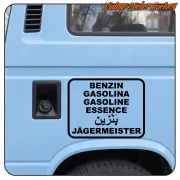 Jägermeister Petrol Sticker for Cars | Retro Vinyl