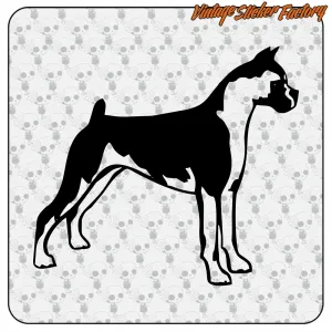Autocollant boxer | Vinyle décoratif
