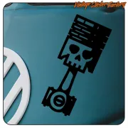 Piston sticker for car | Racing vinyl