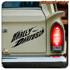 Pegatina Harley-Davidson en vinilo de corte