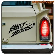 Pegatina Harley-Davidson en vinilo de corte