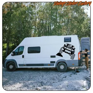 Pegatina TOYOTA FJ. Comprar pegatinas.