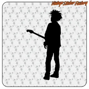 THE CURE ROBERT SMITH STICKER. BUY VINYL STICKERS.