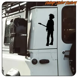 THE CURE ROBERT SMITH STICKER. BUY VINYL STICKERS.