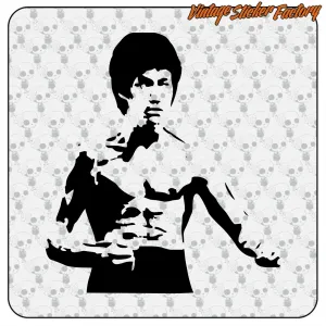 BRUCE LEE STICKER. BUY VINYL STICKERS.