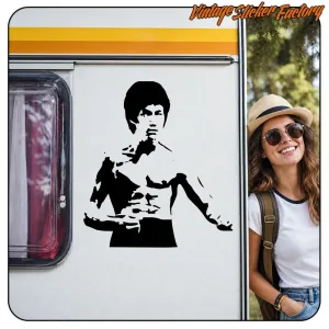 Pegatina BRUCE LEE. Comprar pegatinas.