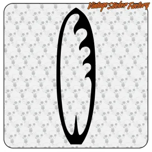 SURF TABLE -2 STICKER. BUY VINYL STICKERS.