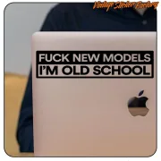 FUCK NEW MODELS STICKER. BUY VINYL STICKERS.