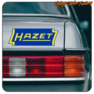 Hazet logo sticker | Vinyl decal for car, workshop or garage