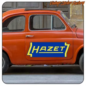 Hazet Logo Aufkleber kaufen | Vinyl für Auto, Werkstatt oder Garage