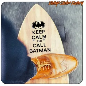 KEEP CALM BATMAN STICKER. BUY VINYL STICKERS.