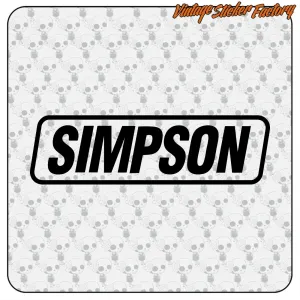 SIMPSON -2 STICKER. BUY VINYL STICKERS.