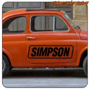 AUTOCOLLANT SIMPSON -2. ACHETEZ DES AUTOCOLLANTS EN VINYLE.