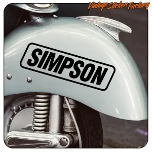 SIMPSON -2 STICKER. BUY VINYL STICKERS.