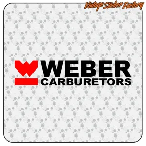 Pegatina WEBER. Comprar pegatinas.
