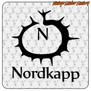 Pegatina Nordkapp. Comprar pegatinas.