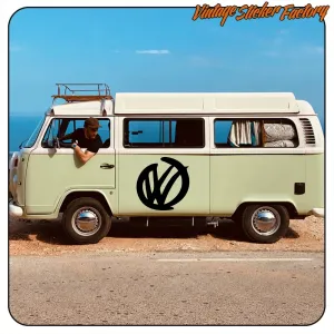 VW LOGO STICKER. BUY VINYL STICKERS.