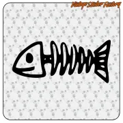 Decorative aquatic animal vinyl sticker