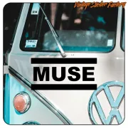 MUSE AUFKLEBER. KAUFEN SIE VINYLAUFKLEBER.