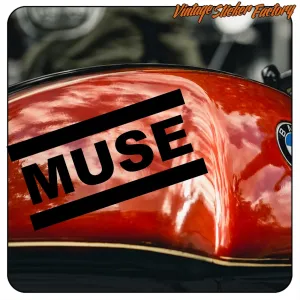AUTOCOLLANT MUSE. ACHETEZ DES AUTOCOLLANTS EN VINYLE.