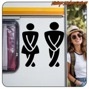 WC STICKER. BUY VINYL STICKERS.