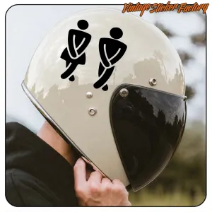 AUTOCOLLANT TOILETTES. ACHETEZ DES AUTOCOLLANTS EN VINYLE.