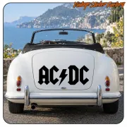 AUTOCOLLANT AC-DC 1. ACHETEZ DES AUTOCOLLANTS EN VINYLE.